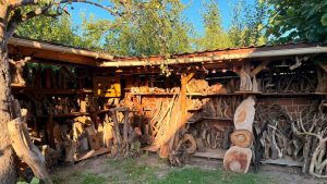 services la lampe de bois