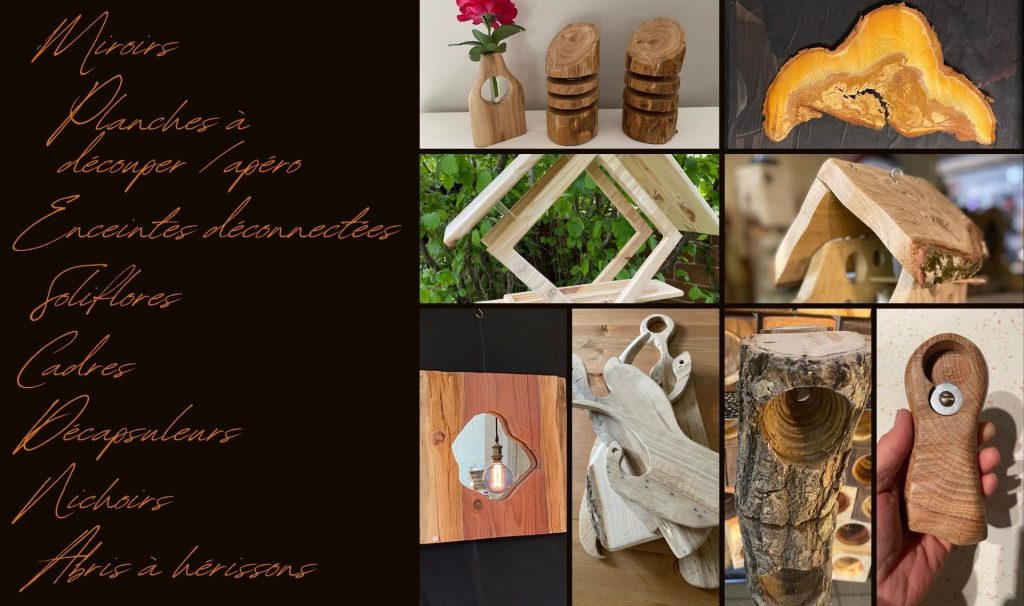objets disponibles